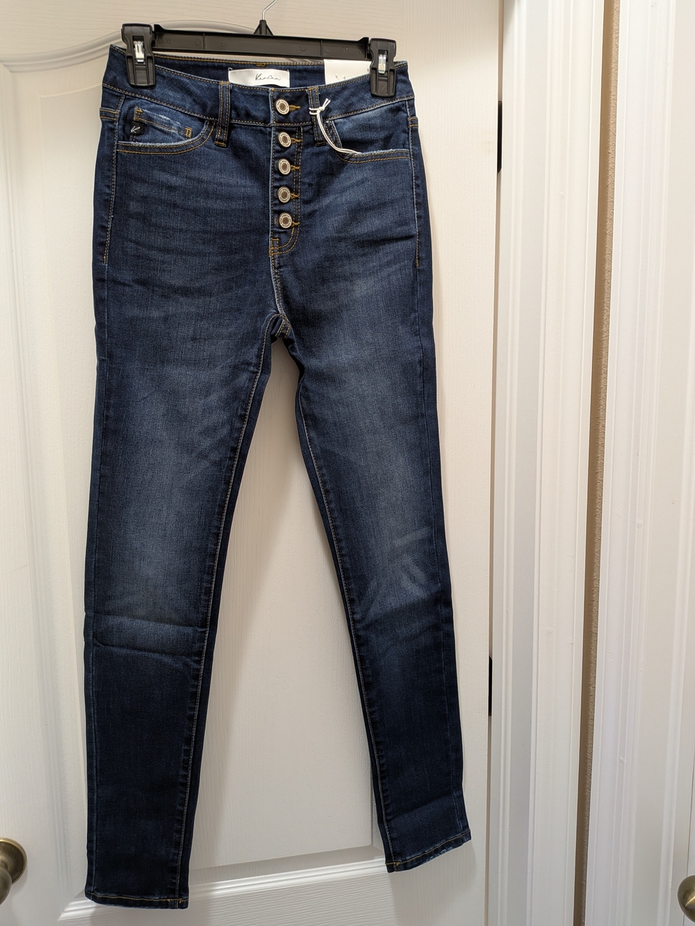 KanCan Lyla High-Rise Super Skinny Jeans - Dark Wash KC7113D 5/26